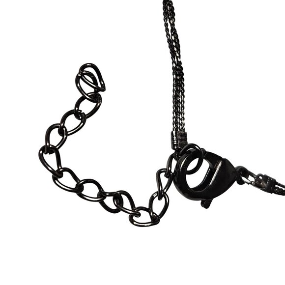 Elegant Faceted Crystal Teardrop Bib Necklace Multi Strand Fashion Jewelry Women - Picture 3 of 5